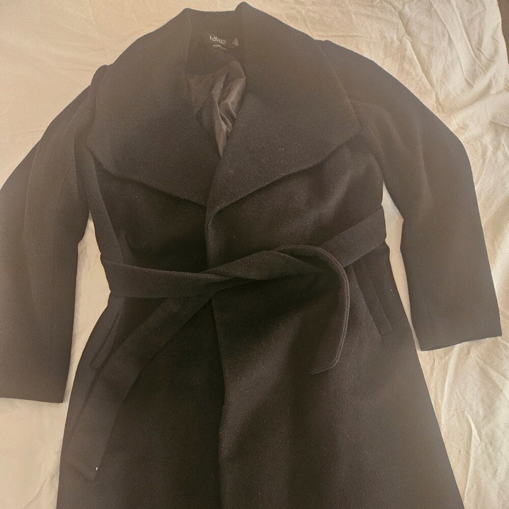 Ralph Lauren belted wool coat